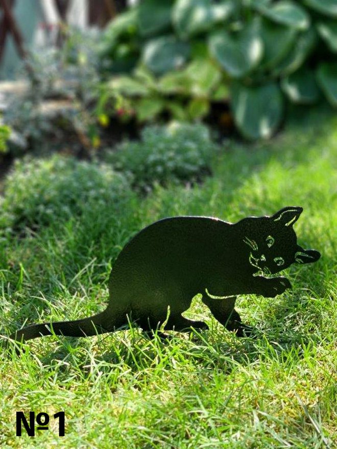 Садовая фигура Кот и мышь